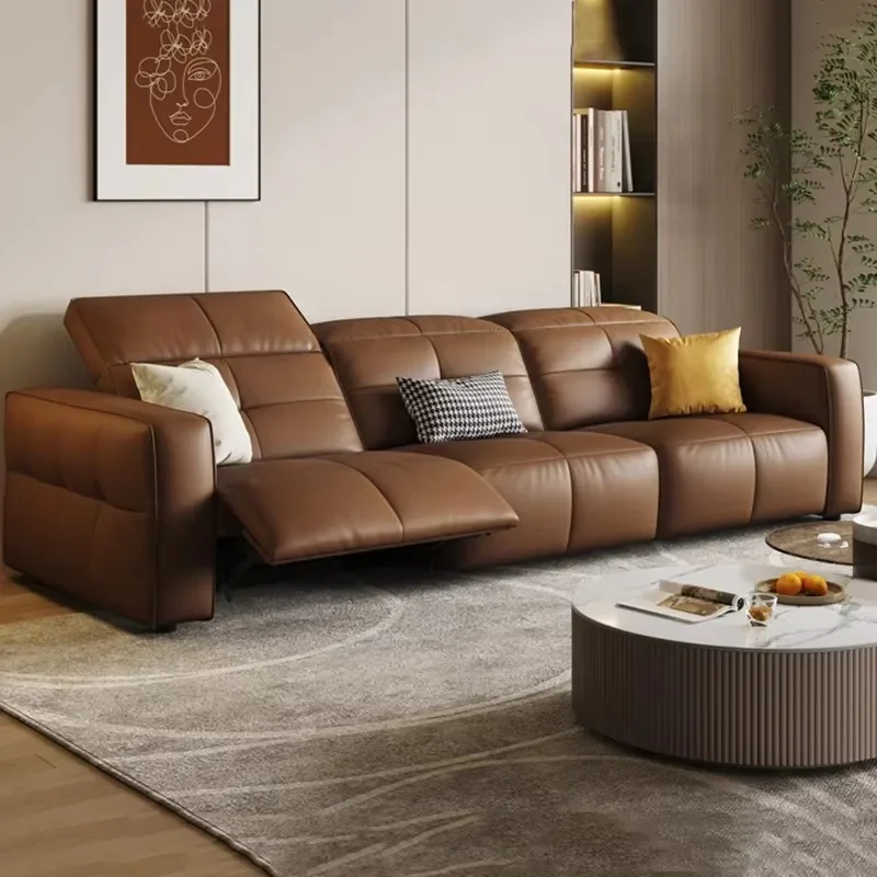 

Relaxing Couch Reclining Sofas Leather Black Seating Power Office Reclining Sofas Massage Accent Sillon Cama Hotel Furniture