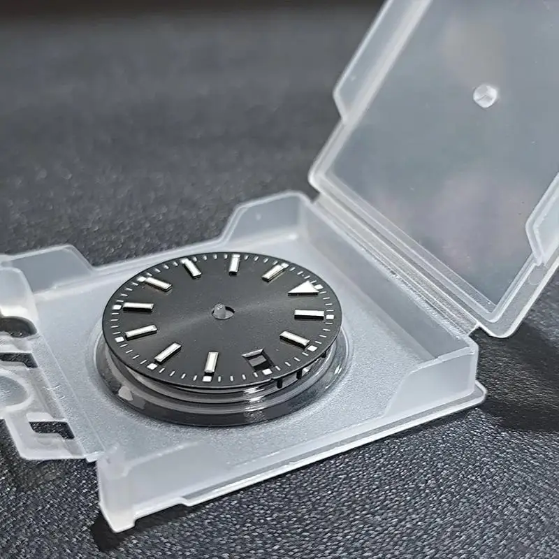 Watch Dial Storage Case 1/3/5Pcs Transparent Dustproof Snap Lock Closure for Watch Makers Repair Workers Daily Use