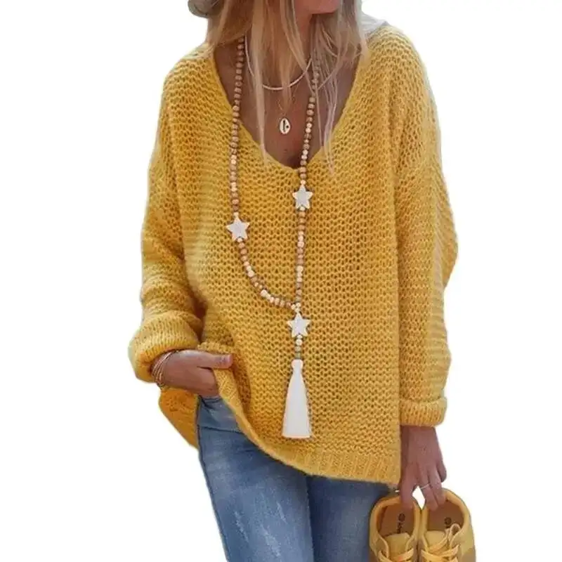 2026 New Women's Knitted V-Nec - Winter Clothing Amazon reseña y precio