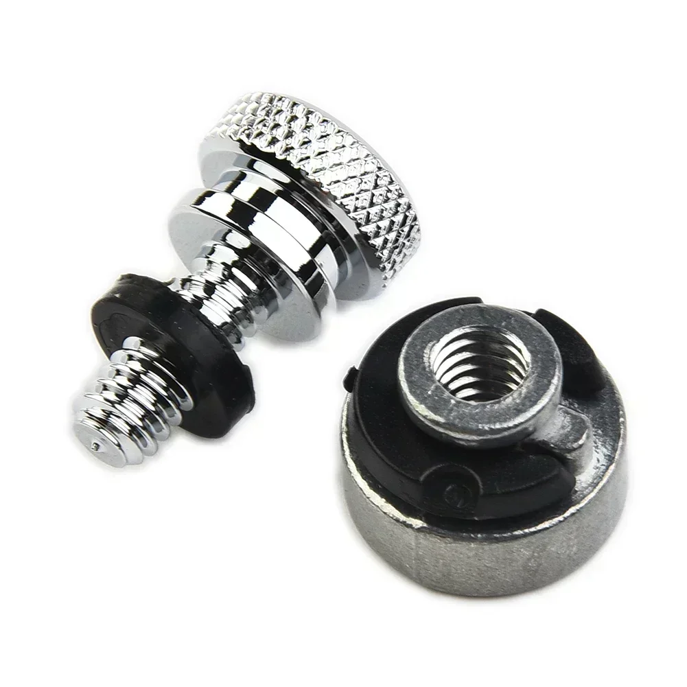 Bolt Screw Mount Nut Rear Fender Seat For Harley Touring Street Glide Chrome Aluminum Alloy Billet Chrome For CVO