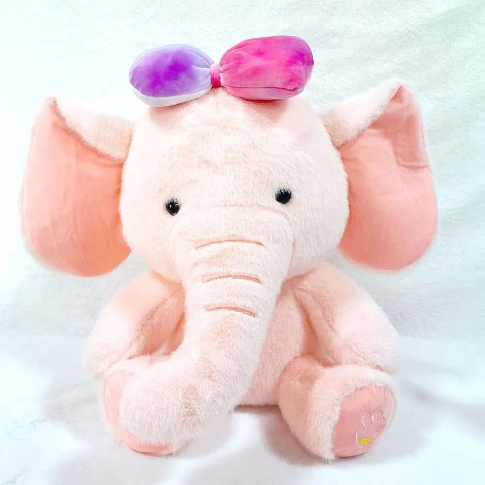 

Long Nose Elephant Plush Doll Plushie Soft Cartoon Elephant Plush Toys Gray Creative Kawaii Animal Stuffed Toys Decorative Gifts