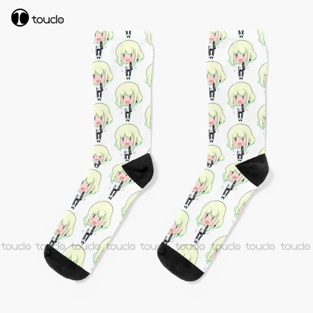 Promare chibi Lio Socks mens soccer socks  Christmas gift