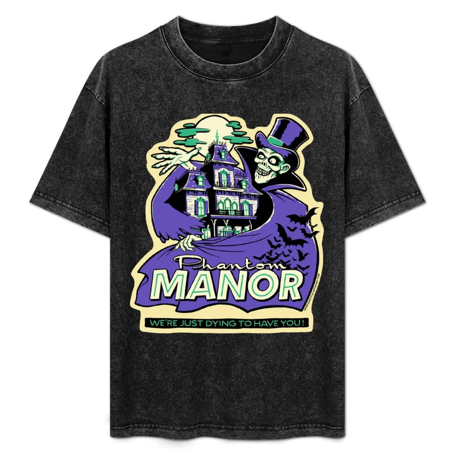 

Phantom Manor - purple T-Shirt Soft Anti-Shrink Cotton Tee