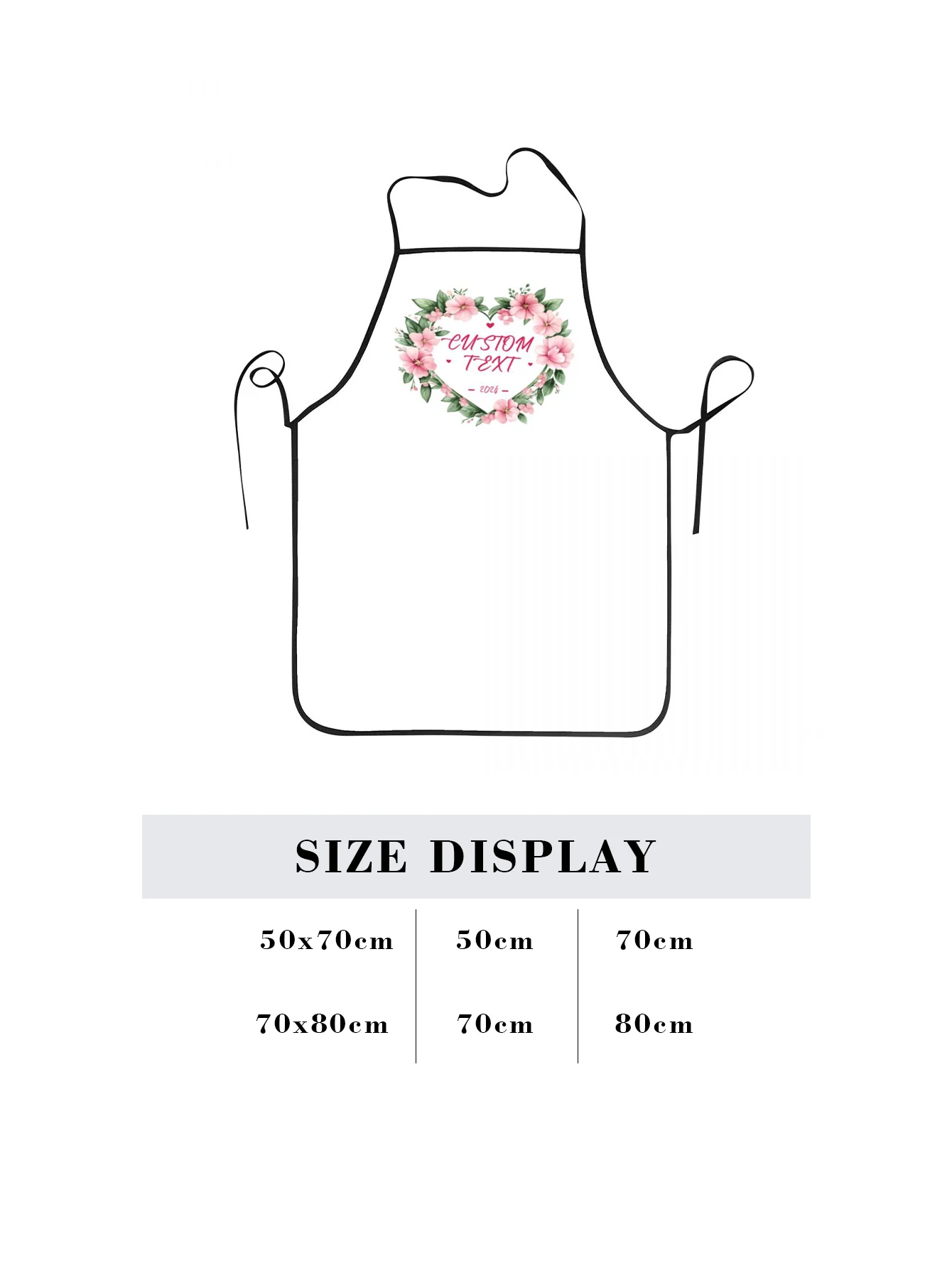 مخصص طباعة النص الرجال المطبخ المئزر التوقيع مآزر المطبخ المنزل الخبز الملابس #5