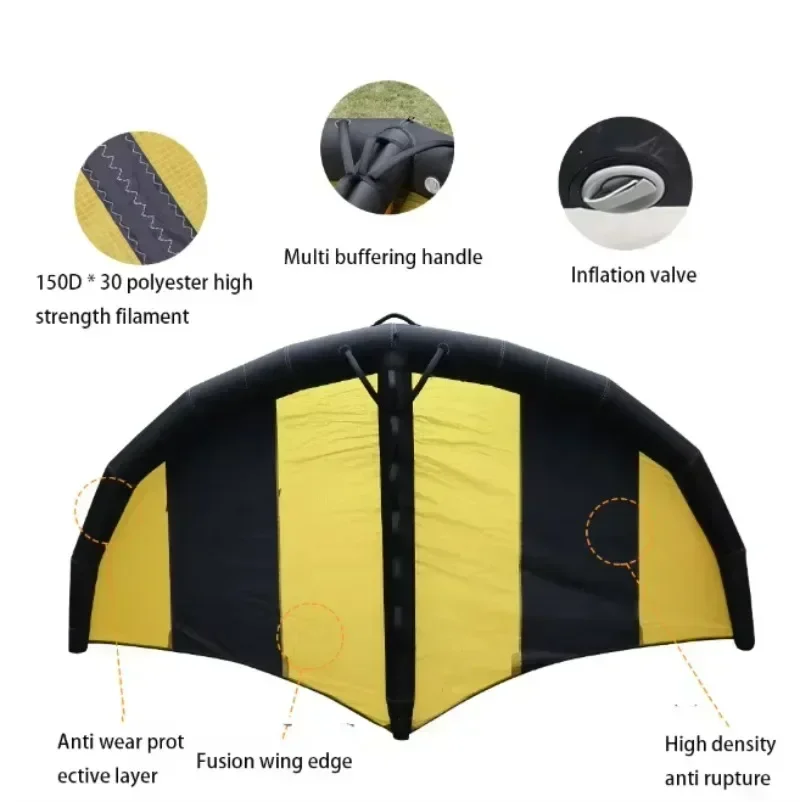 V-shaped Surfing Wings Water Supplies SUP Kite Board Kite Inflatable Toy Surfing Board Handheld Sailcheap And Fine