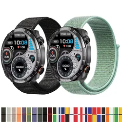 Nylon Loop Strap for HAYLOU Solar 5 Smartwatch Replacment Bracelet Sport Watchband Correa for HAYLOU Solar 5 Watch Band