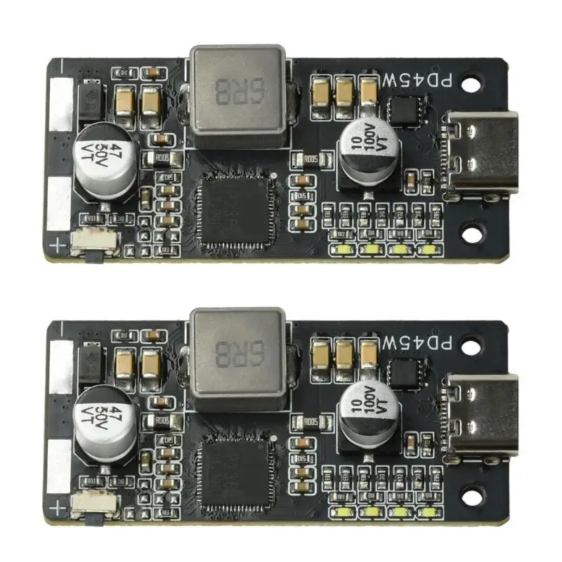 E8BD 45W 2S 3S 4S 5S 6S Lithium Batteries Charging and Discharge Module for DIY Work