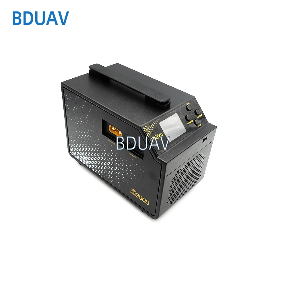 NEW TATTU TA3000 3000W Multifunctional Smart Balancing Charger Dual Channel 6-14S Lipo LiHv High Power for Battery