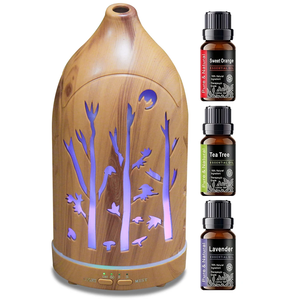 

Calming Aromatherapy Diffuser 7 Soothing Colors, Whisper-Quiet for Deep Sleep & Relaxation