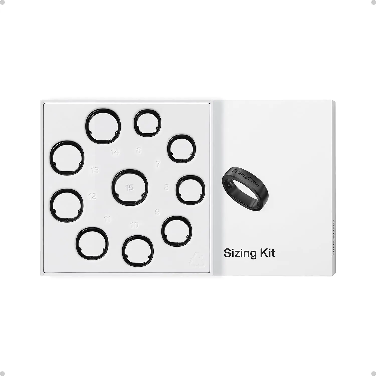 RingConn Gen 3 Smart Ring Sizing Kit Measure Finger Size 6-15 10 Available Sizes Size Check Before Purchase Accessory