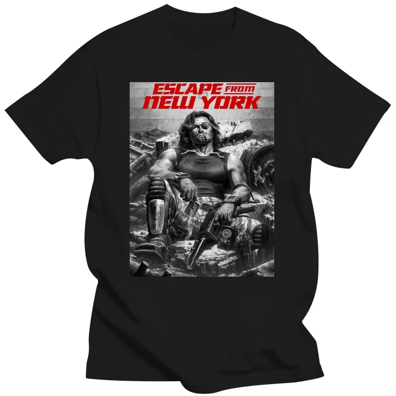 Escape From New York Kurt Russell Classic Cult Movie Fan T Shirt(1)