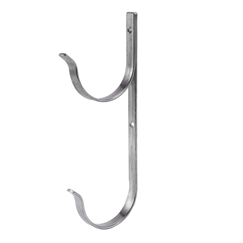 ELOS-Pool Pole Hanger Premium 4Pcs Aluminium Holder Set, Perfect Hooks For Telescopic Poles, Skimmers, Leaf Rakes, Nets