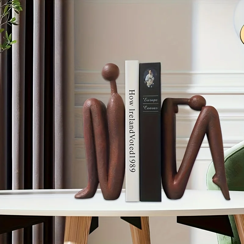 

Современные минималистичные абстрактные геометрические подставки для книг, элитный декор для винного шкафа