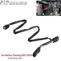 King Tour Luggage Harness Motorcycle Trunk Wires For Harley Touring Road Glide 117 2024 CVO Road Glide FLTRXSE CVO Street Gide