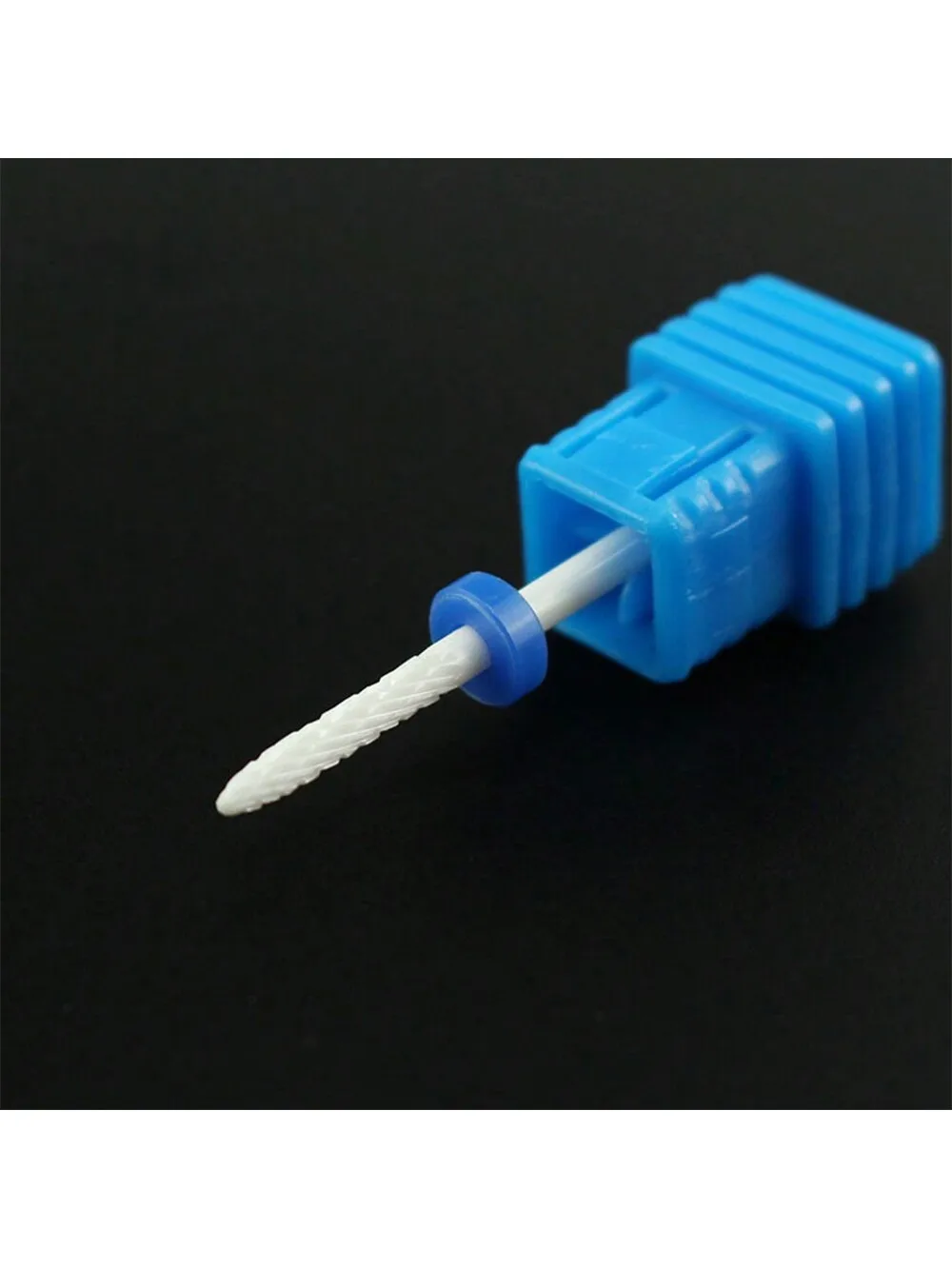 Set di testine abrasive in ceramica per nail art da 1 o 4 pezzi, strumenti esfolianti per la rimozione delle cuticole, bastoncini per la cura delle unghie pre-treatamento