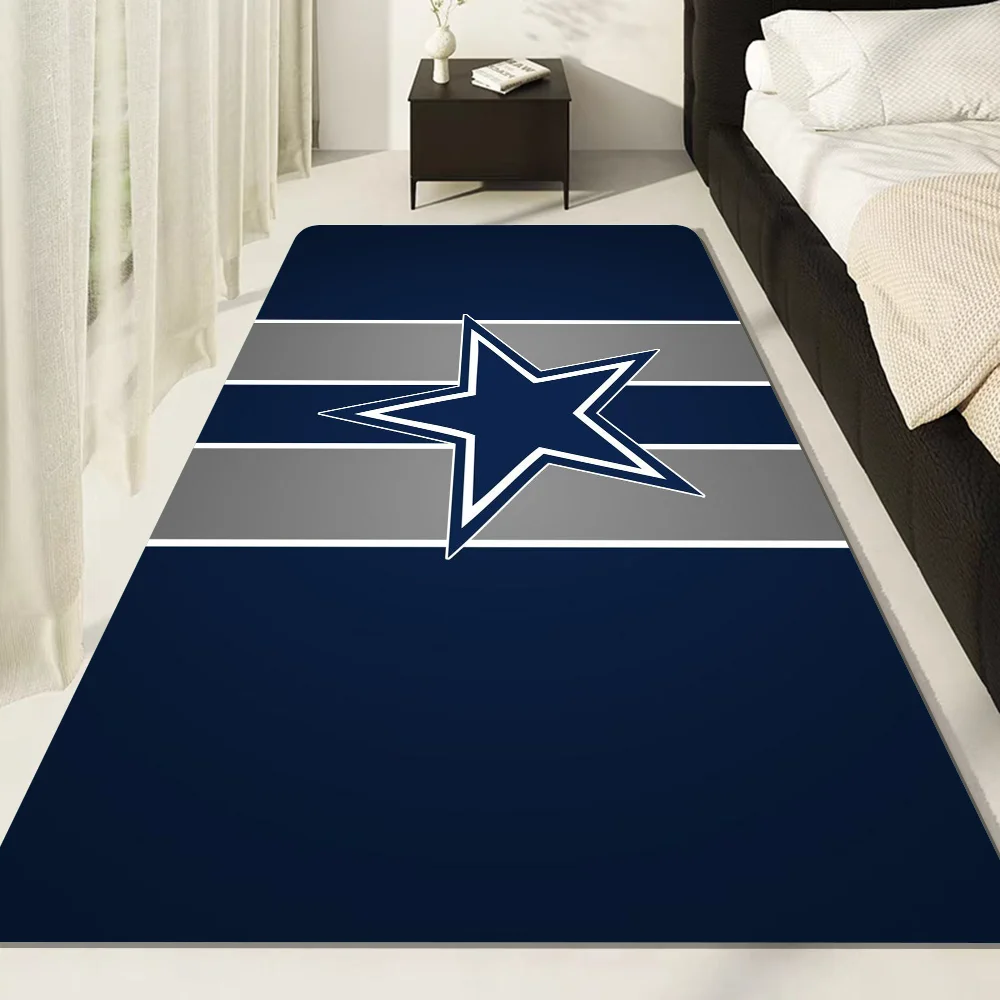 Dallas C-Cowboys Prayer Hallway Carpet Non-Slip Laundry Room Mat Laundry Decor Balcony Child Living Room Bedside Area Rugs