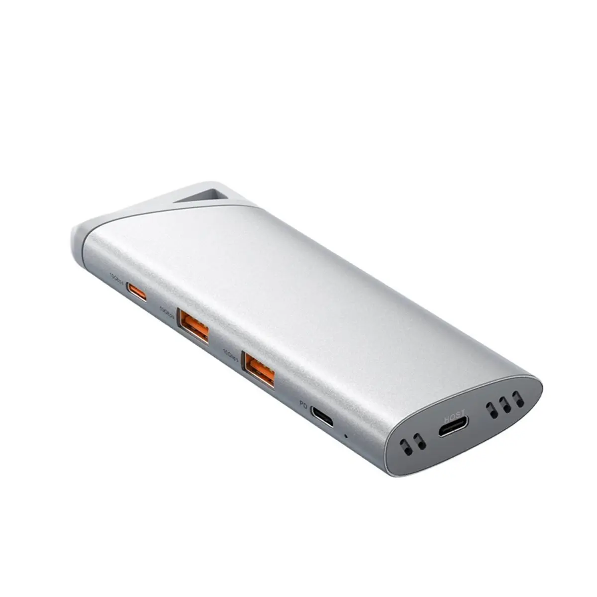 L70A 5 in 1 USB C SSD NVMe Enclosure HUB USB 3.2 Gen2 HUB PD 100W Charger Up to 8TB M.2 SSD Adapter for PC Laptop