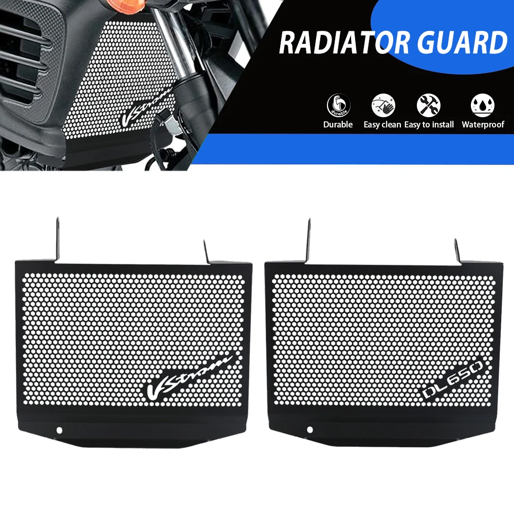 

Motorcycle Accessories Radiator Guard Cover Protection For SUZUKI VSTROM 650 V-STROM DL 650 DL650 ABS 2012-2026 2025 2024 2023