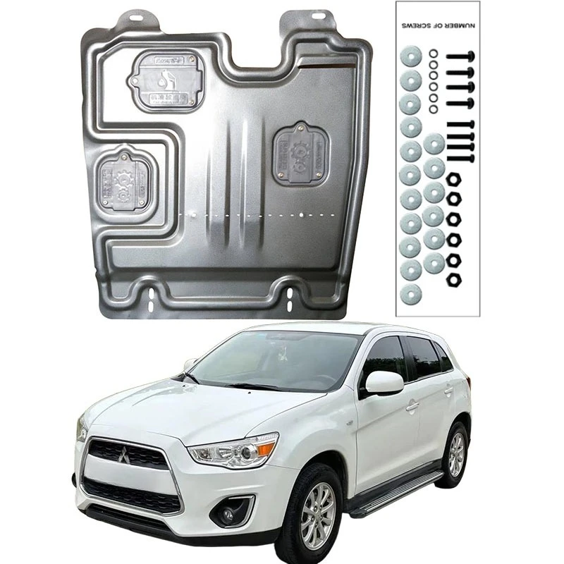 Lega di qualità superiore sotto la protezione del motore Parafango Bordo Splash Shield Fango Parafango Piastra Pannello per Mitsubishi ASX 2013-2017 2.0L