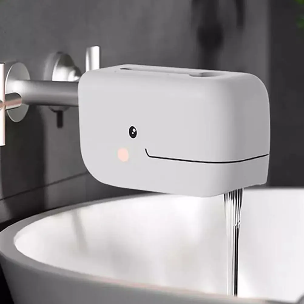 الحوت الطفل حمام صنبور غطاء حامي السلامة لينة دائم صنبور غطاء صنبور للأطفال الحضانة صنبور حامي للأطفال #5