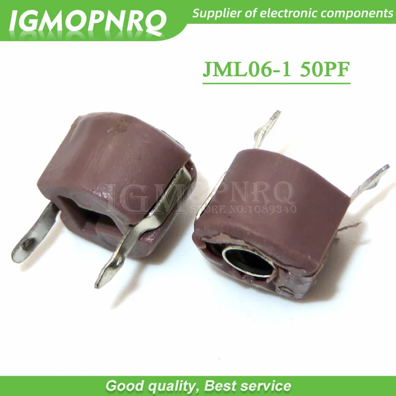 

20pcs 50P 50PF 6mm JML06-1 DIP trimmer Adjustable capacitor
