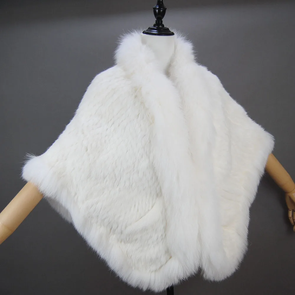 ผ้าพันคอไหมพรมขนมิงค์แท้สำหรับผู้หญิง ผ้าพันคอขนกระต่ายแท้ธรรมชาติสำหรับฤดูหนาว ผ้าคลุมไหล่ขนจิ้งจอกแท้ธรรมชาติสำหรับผู้หญิง