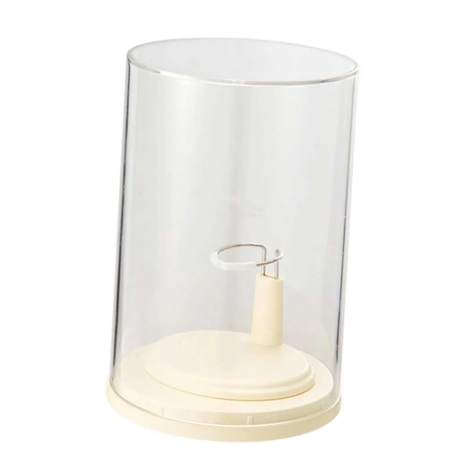 Clear Display Case for Doll Transparent Dustproof Stackable Protective Storage