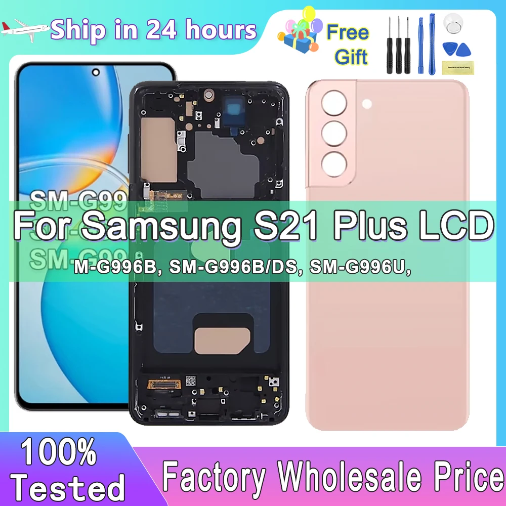 

6.7''S21 Plus For Samsung For S21+ 5G G996B G996U G996W LCD Display Touch Screen Digitizer Assembly Replacement