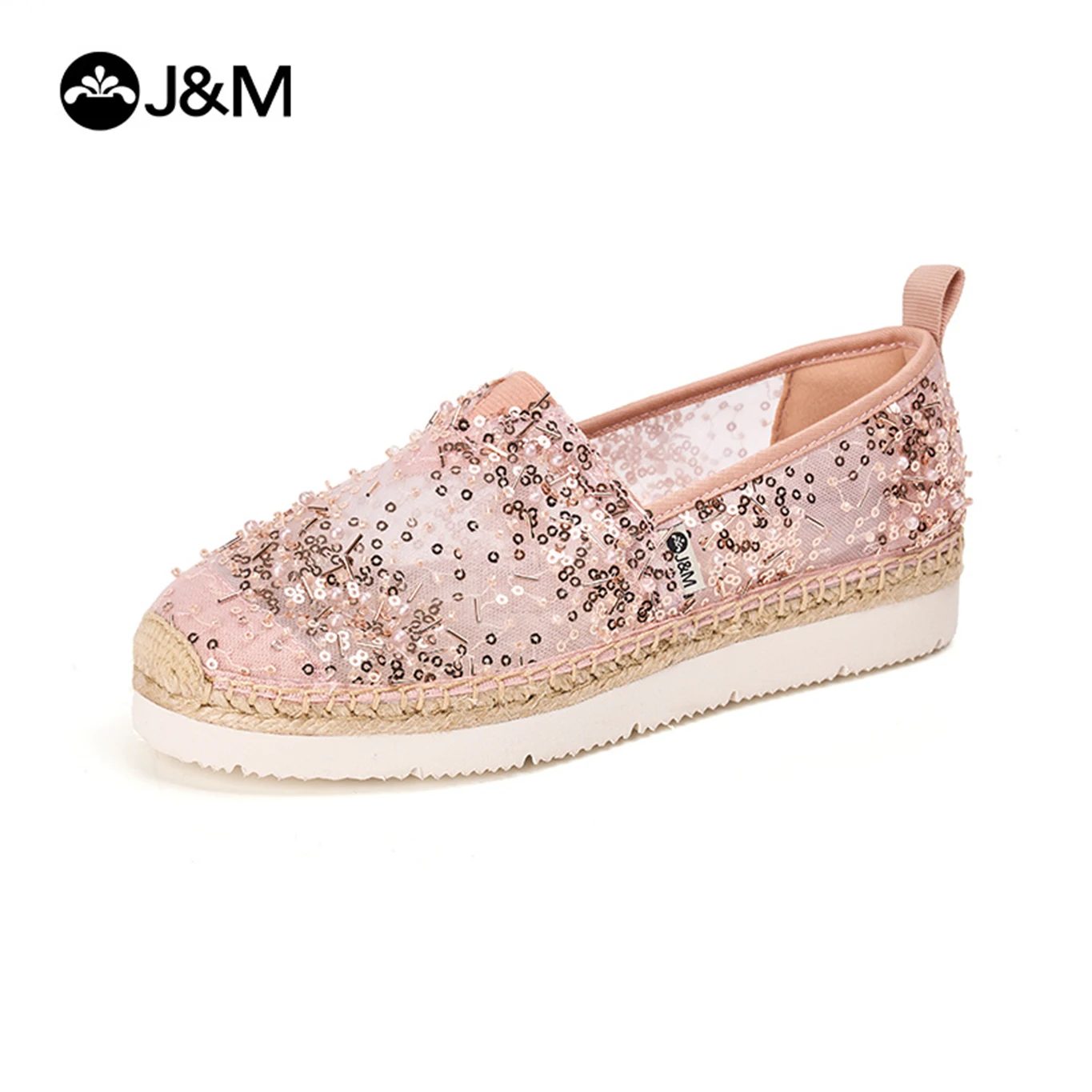 

Joy & Mario Women's Mesh Loafers for the 2024 Summer Season Slip-resistant and Breathable shoes