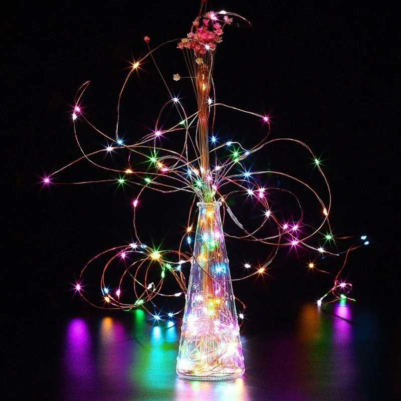 

Fairy Holiday light Strip Copper Wire Solar LED String lamp Decor Garden Lawn Wedding X'mas Party Ambiance Light 10M 20M