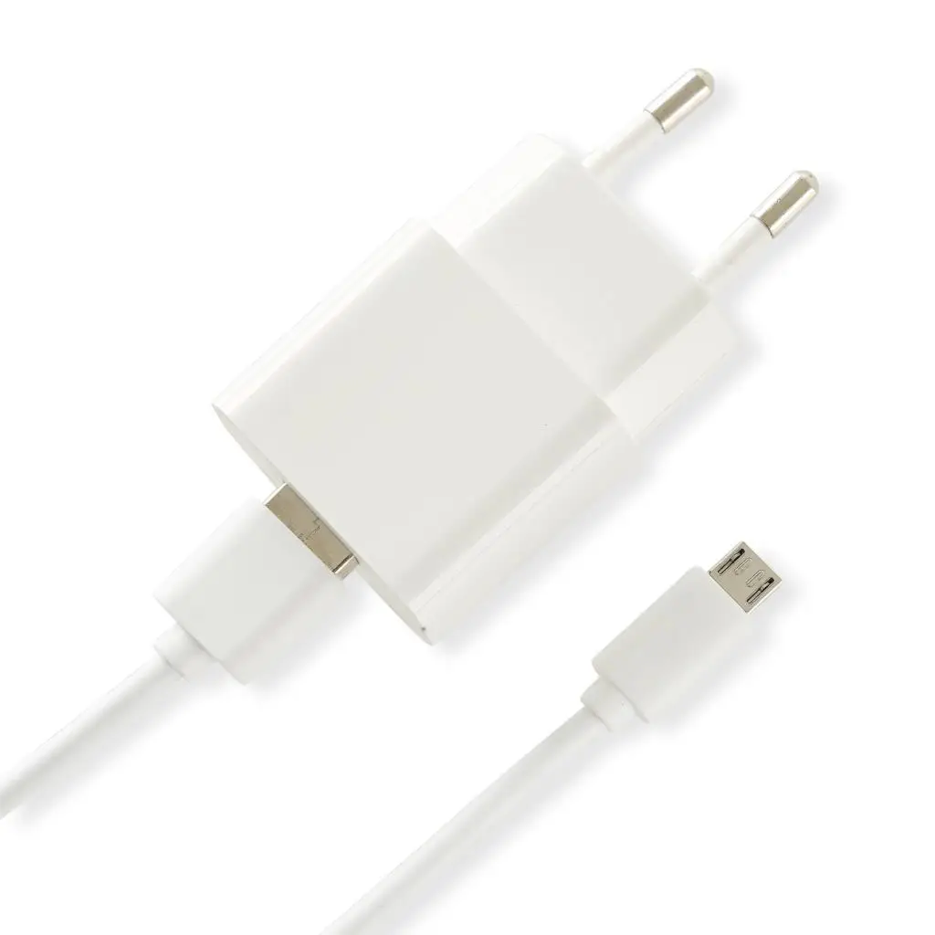 Универсальное зарядное устройство micro USB/Type C, 0,2/1/2 метра, белый