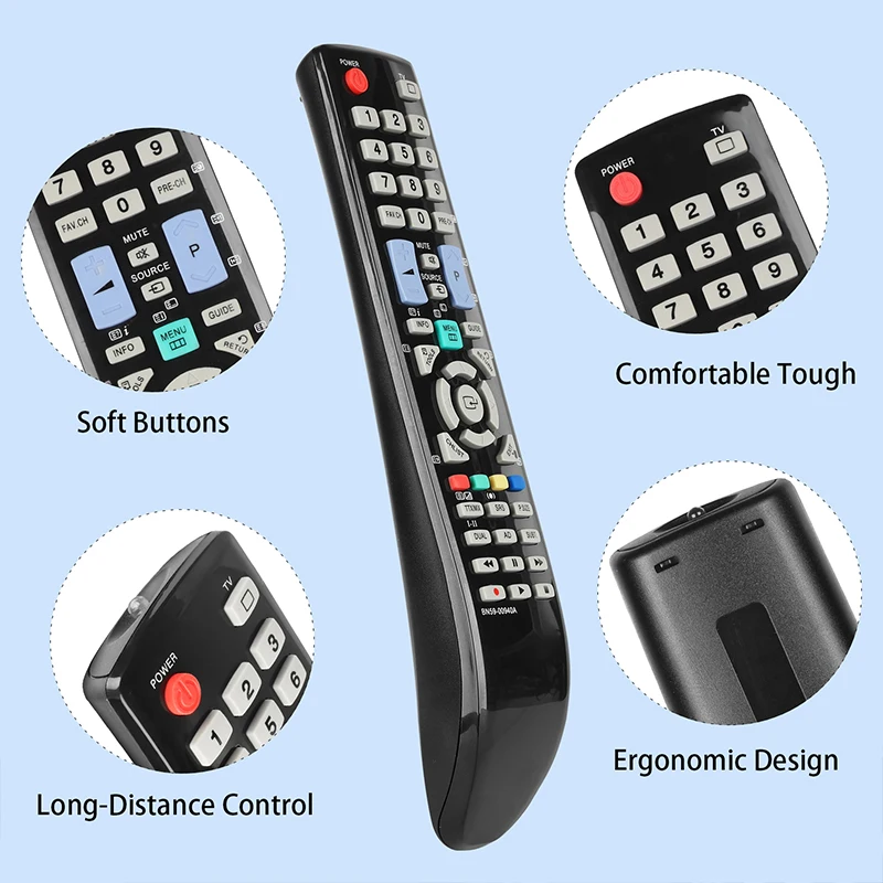 BN59-00940A Remote Control For Samsung TV PS42B450 PS50B450 TM950 LE32B530 LE37B530 LE40B530 LE40B550 LE32B530P7N LE32B530P7W