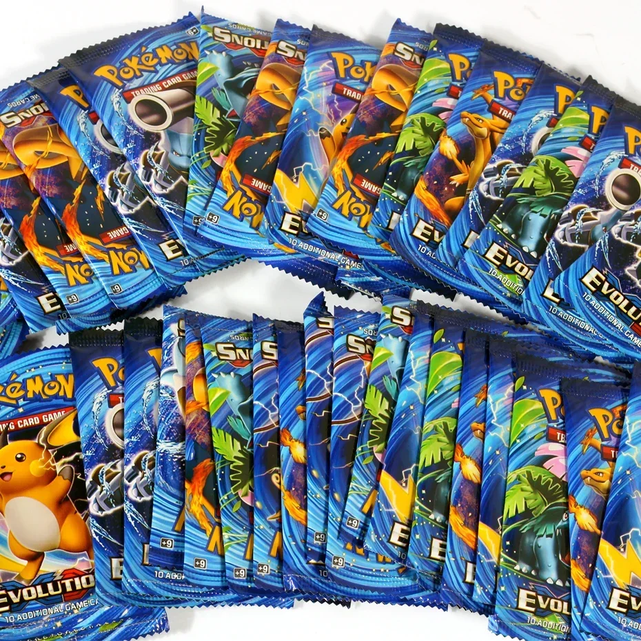 Nouveau 324 pièces cartes Pokemon évolutions soleil et lune unifiée brillant Booster boîte à collectionner Tradiner jeu de cartes jouet pour les enfants ﻿