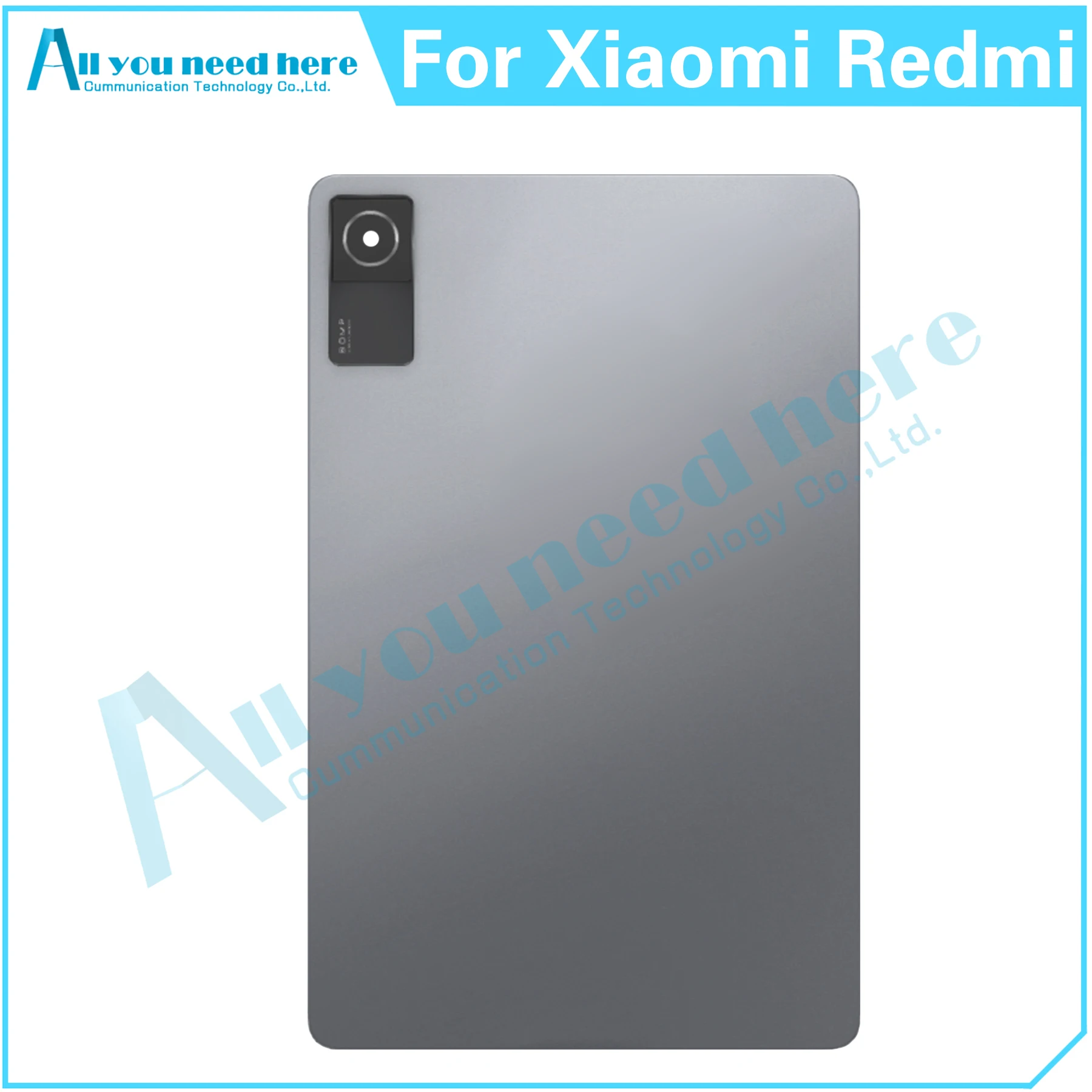 11 inch For Xiaomi Redmi Pad SE 23073RPBFG Back Battery Cover Door Housing Rear Case Repair Parts Replacement