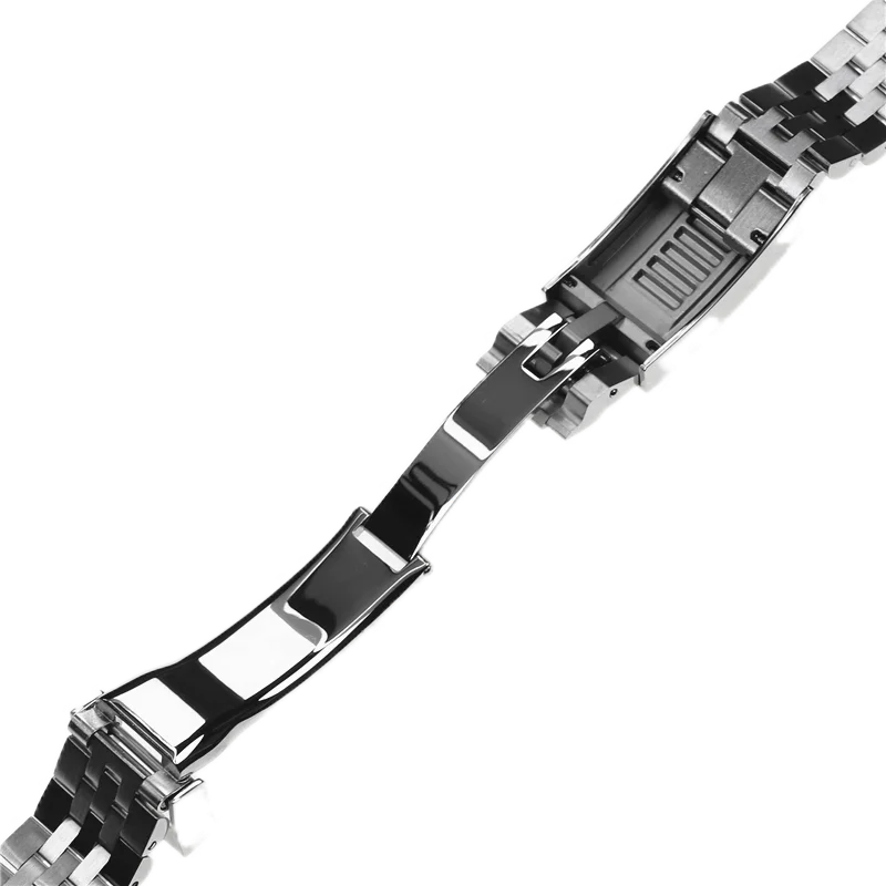 20mm Presidential Millennium High Quality Stainless Steel Strap Wristband for Sub Log Waterproof  NH35 Watch Case
