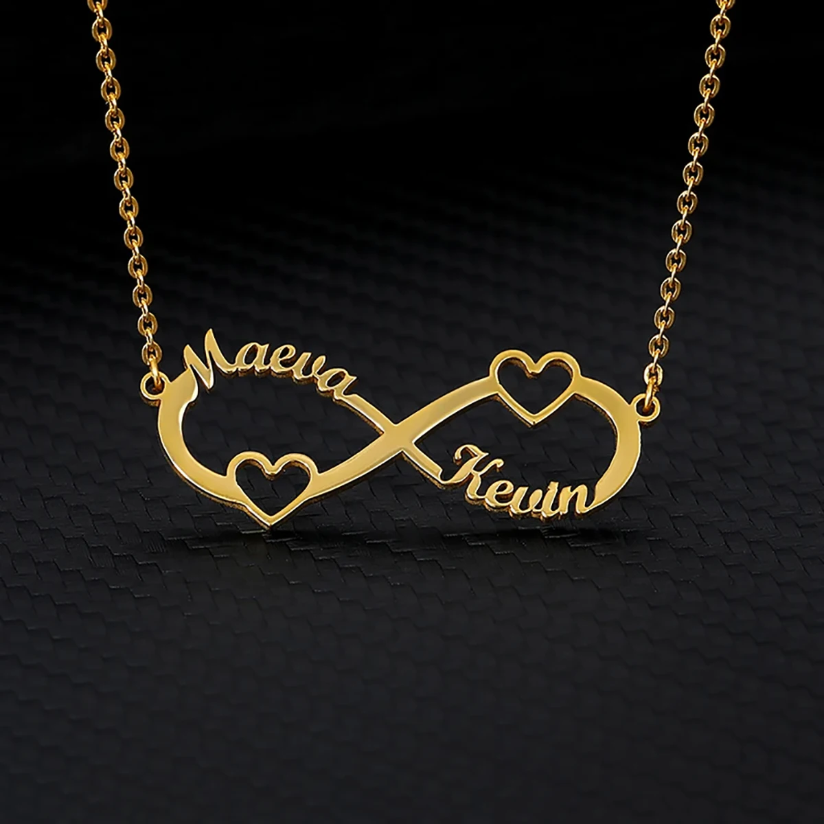 Custom Name Necklaces For Women Men Stainless Steel Customized Pendant Necklace Personalized Neck Chain Jewelry Birthday Gift