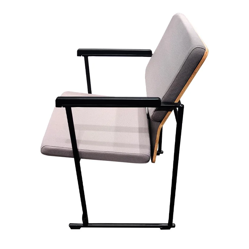 

Office solid wood training chairs, row seats, commercial reception hall chairs