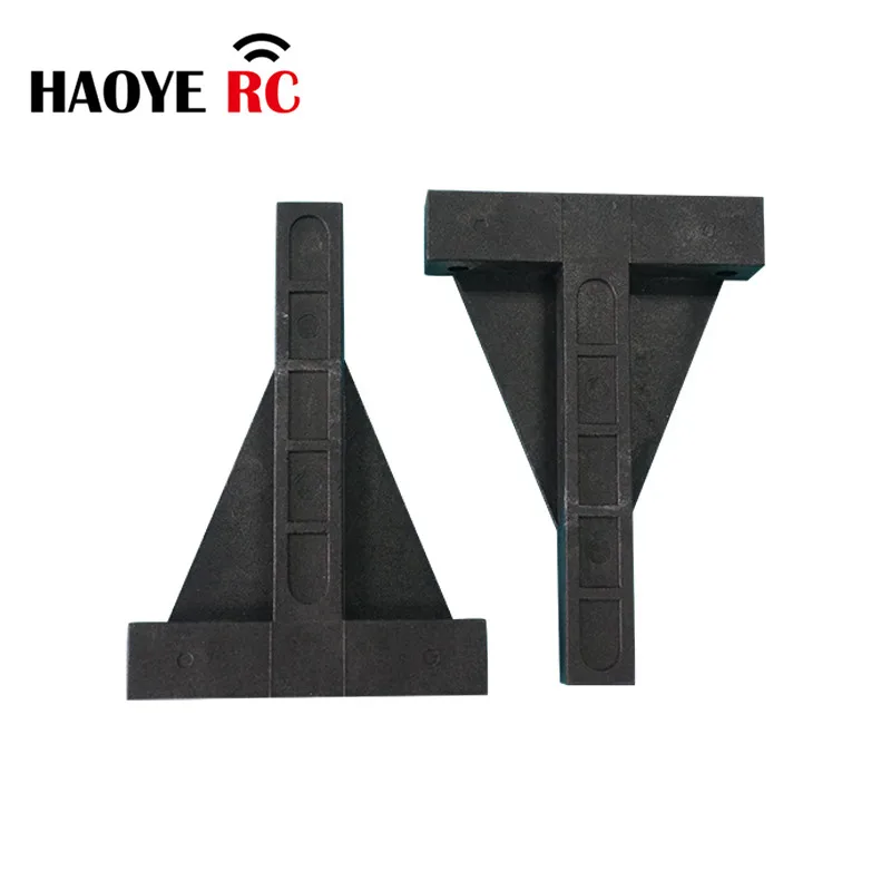 Haoye 1 Pair Model Aircraft Fixed Wing Split Isosceles Engine Mounts For 12-120 Class RC Airplanes Parts Model