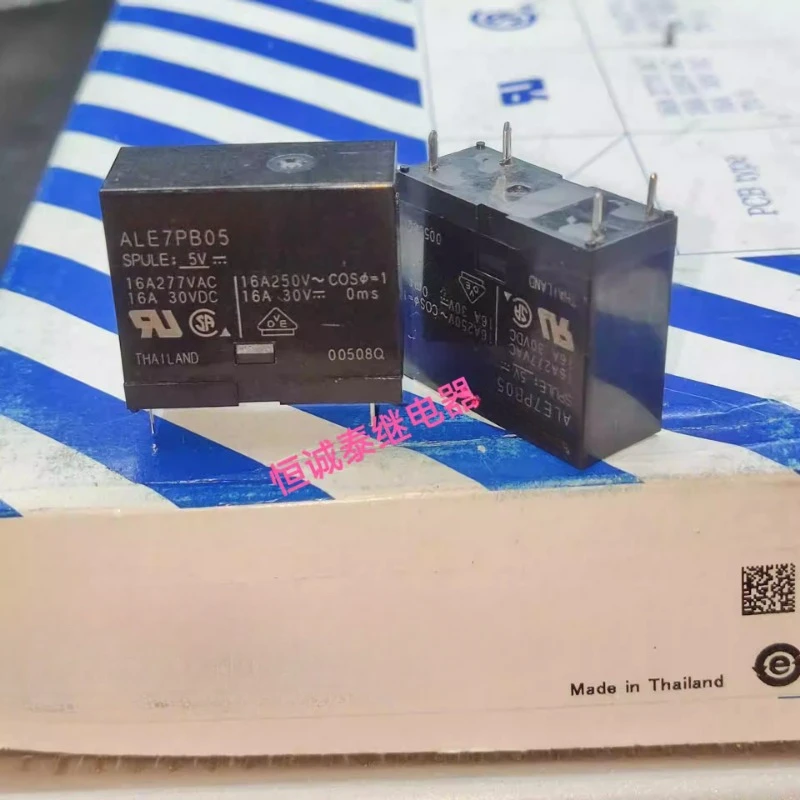 

（Brand New Original）1pcs/lot 100% original genuine relay:ALE7PB05 ALE1PB05 5VDC 16A power relay 4pins