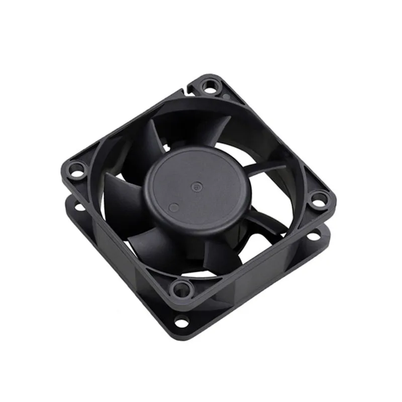 2 Pieces DC 24V 12V 60x60x25mm 60mm Ball Bearing Axial Brushless Printer Cooler Fan 60mmx25mm 6cm Heatsink Cooling Fan