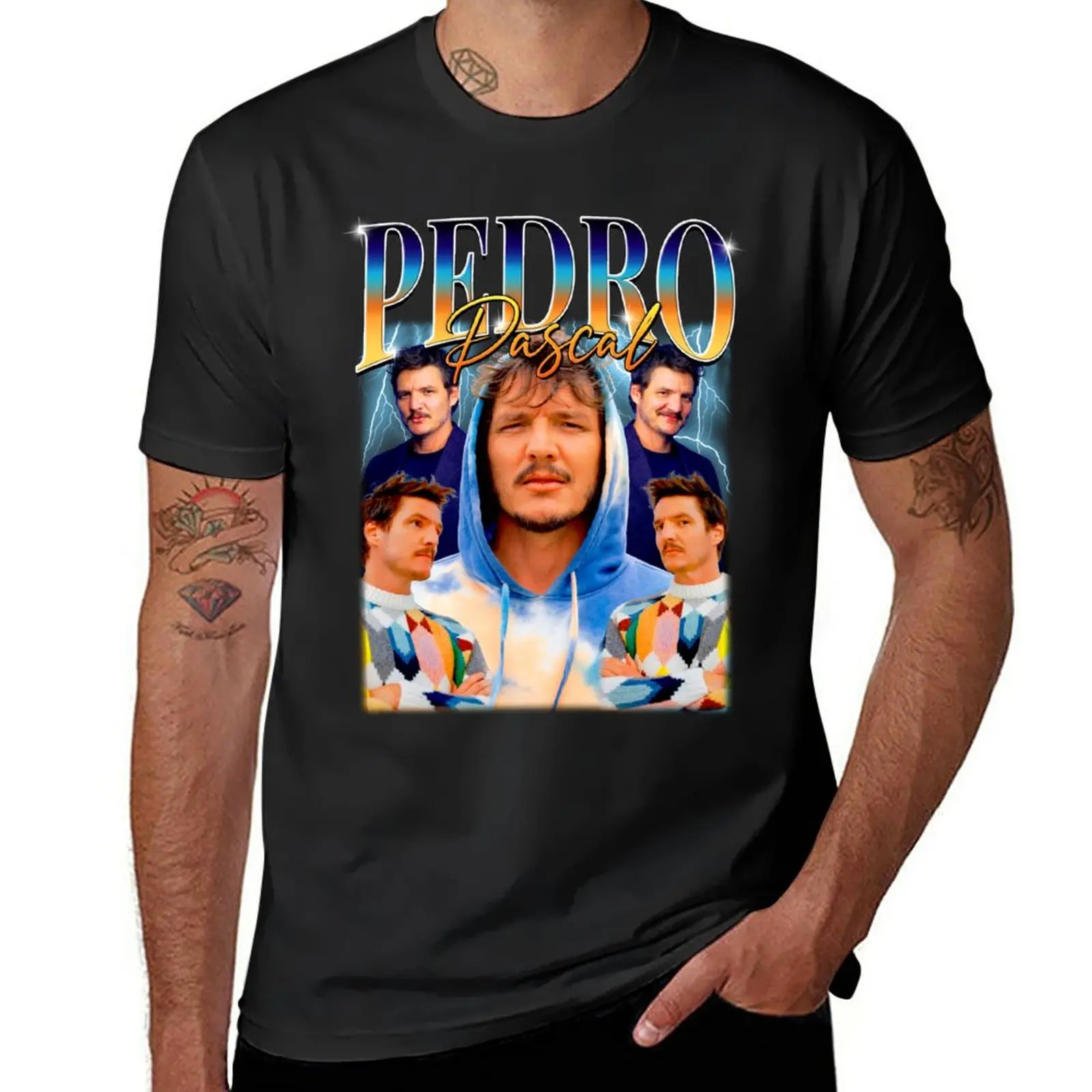 

New Pedro Pascal T-Shirt new edition t shirt tees graphic t shirts men t shirts