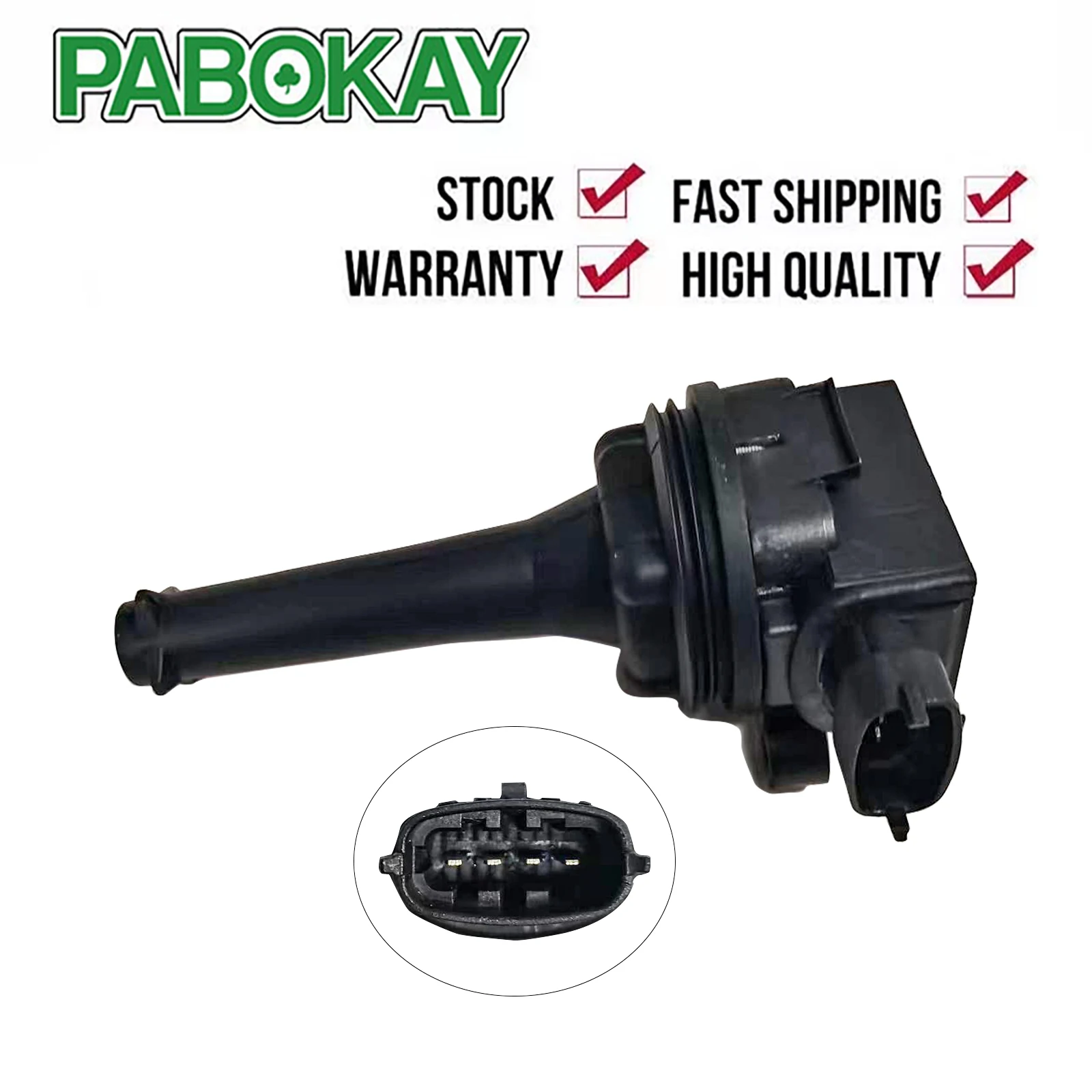 Ignition Coil Pack For 1999-2006 Volvo C70 S70 XC70 XC90 S60 S80 V70 2.5L 30713416 9125601 91256010 IC01100 ZSE019 0040102019