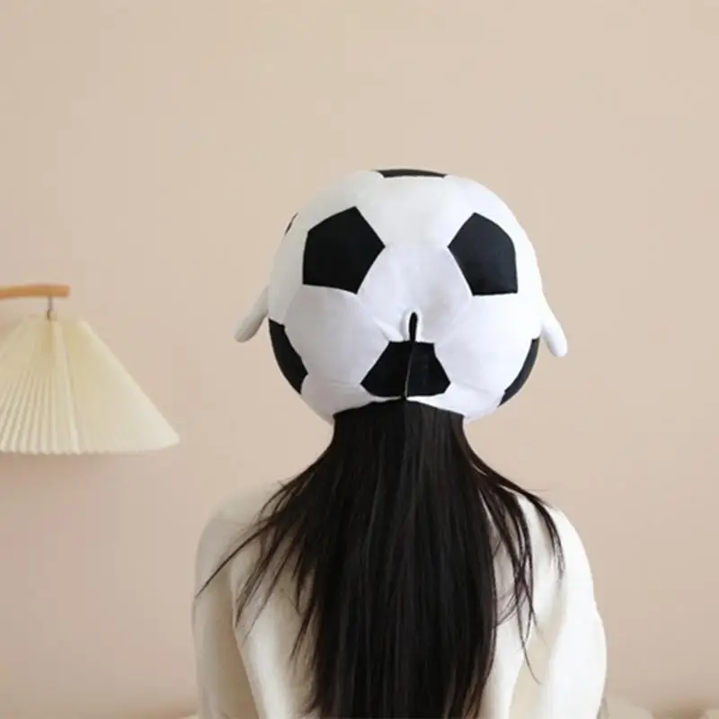 Nowatorski kapelusz piłkarski kapelusz na nakrycie głowy na grę piłkarską spotkanie sportowe