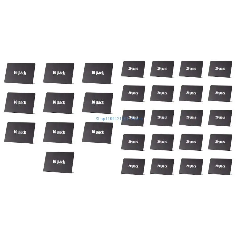 A2BD 10/20 PCS Chalkboard Tekens Schrijfbord met Pen Small Schalkboard Message Board