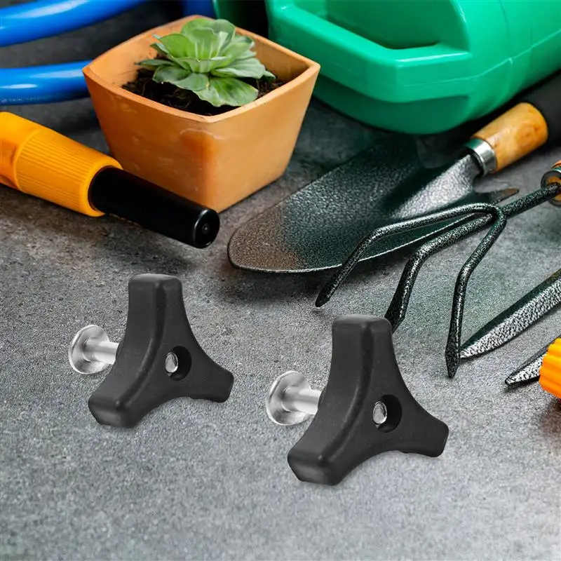 4 Sets Lawnmowers Handle Universal Lawnmowers Handle Triangle Knob Handle