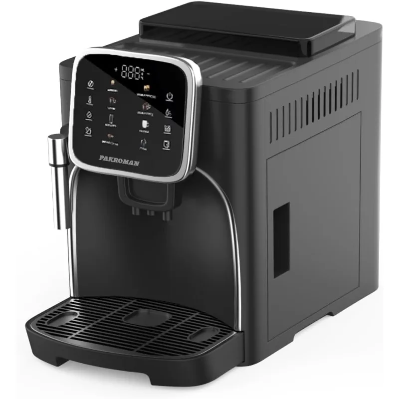 Fully Automatic Coffee Machine with Classic Frother,Four Coffee Varieties, Intuitive Touch Display Kitchen Appliances