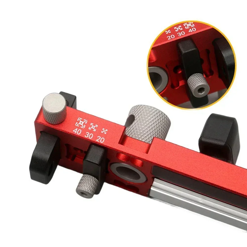 

Перфоратор с алюминиевым профилем для проектов DIY с быстрым позиционированием и ступенчатыми сверлами для точного сверления отверстий