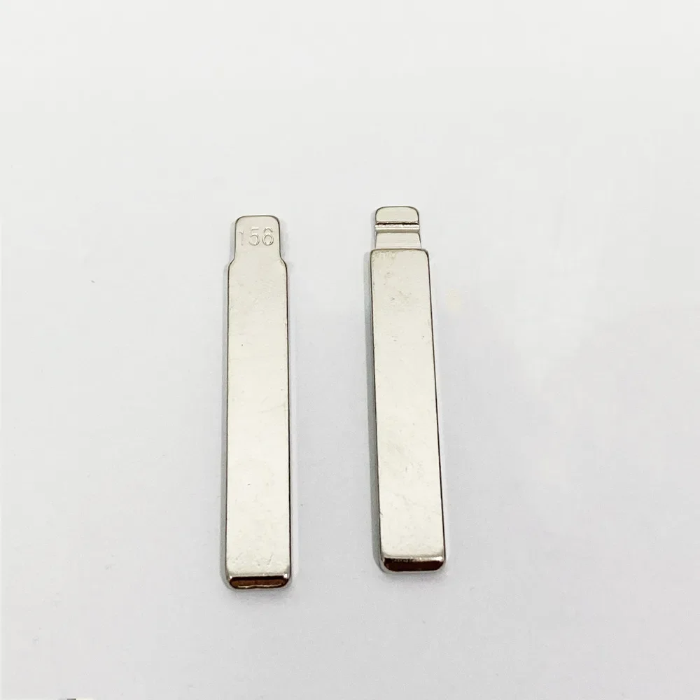10pcs 156# Flip Car Key Blade for Hyundai Verna Kia K5 KD Metal VVDI JMD Fob Replacement Uncut Blade Car Remote Key Blanks