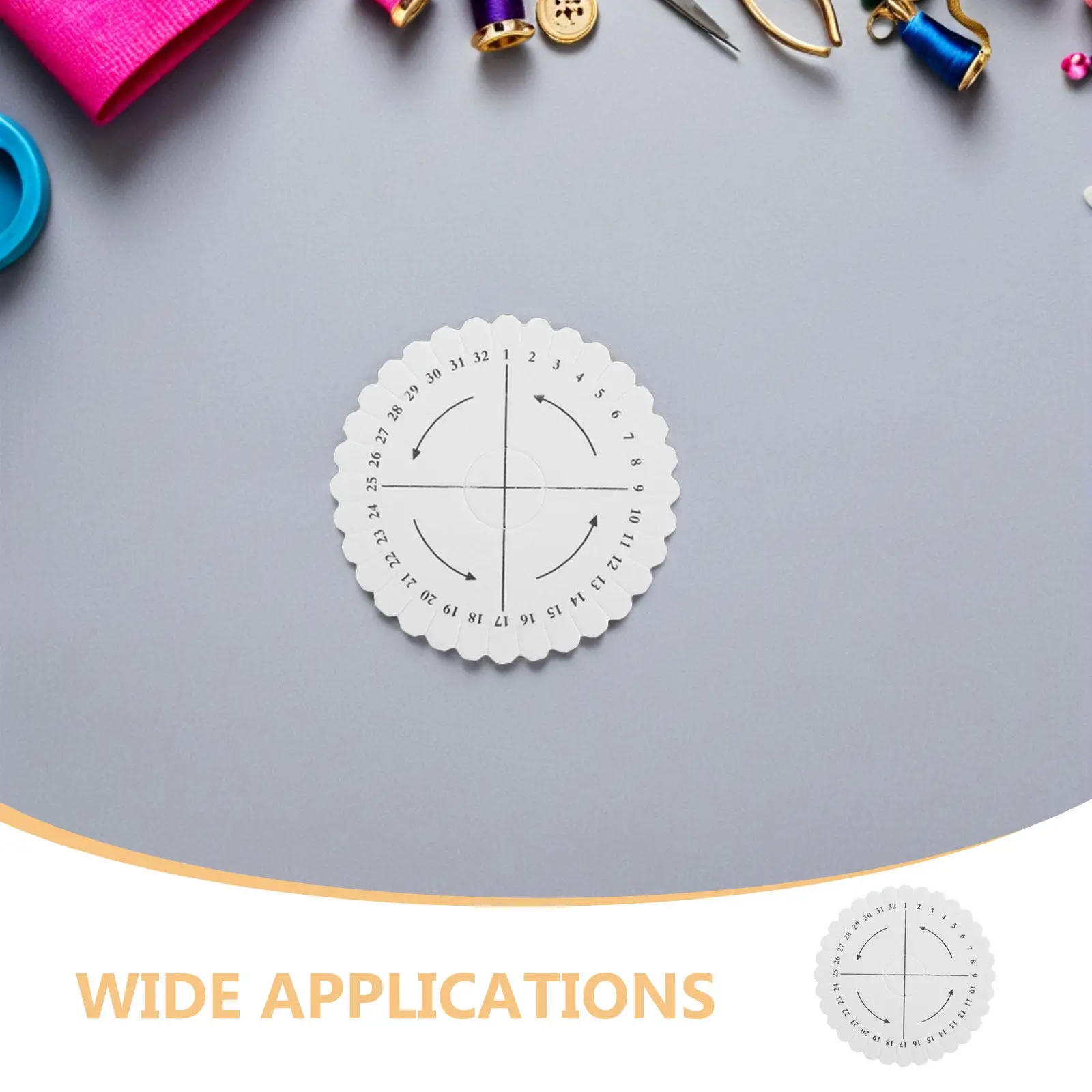 20Pcs Flexible Braiding Disk Round Friendship Bracelet Weaving Board Portable Hand Weaving Auxiliary Tool Beginner Advanced