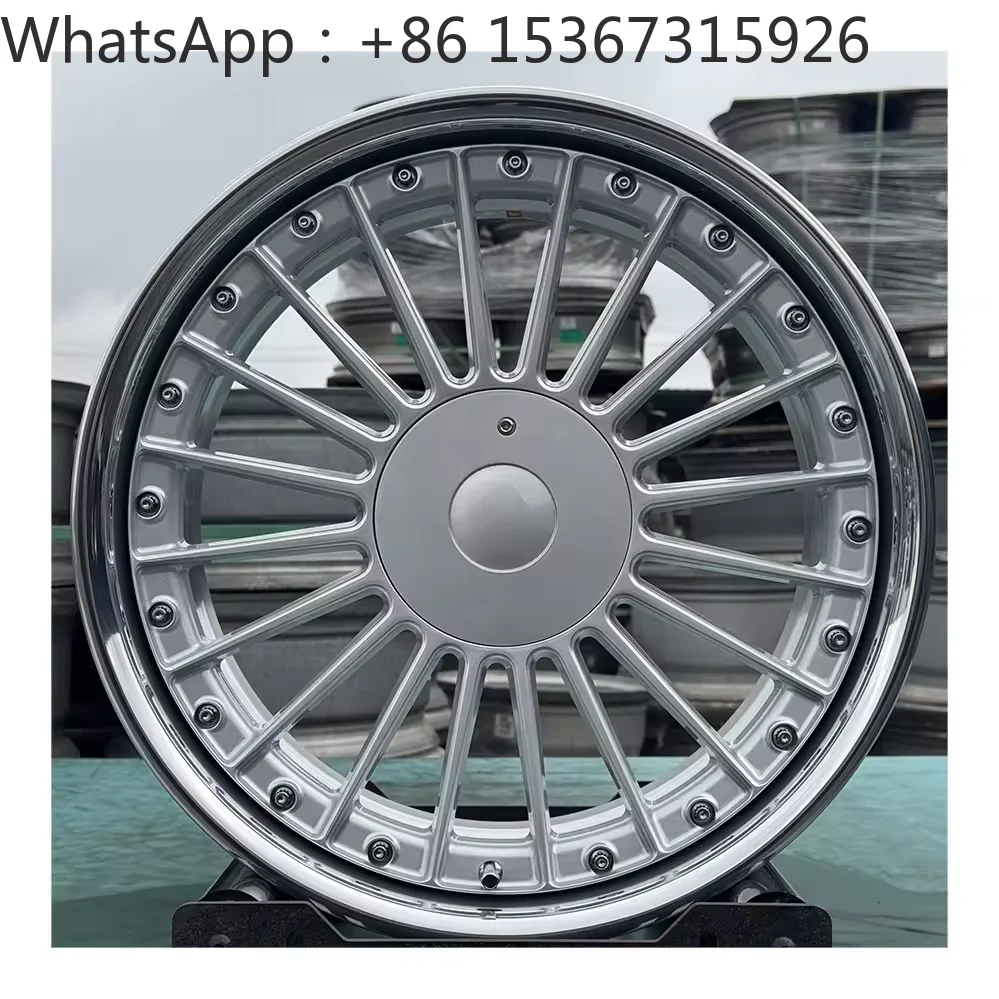 Two-Piece Forged Racing Car Aluminum AlloyWheel Rims6061-T6Material19 20 21 22 24Inch PCD5x112 Fit ForMercedes Modified Vehicles